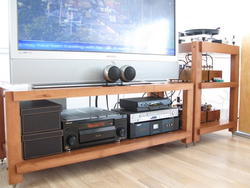 Custom Furniture Hi End Audio Stereo Racks And Isolation Platforms At