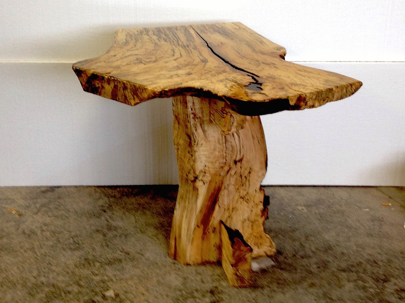 SPALTED Maple Table
