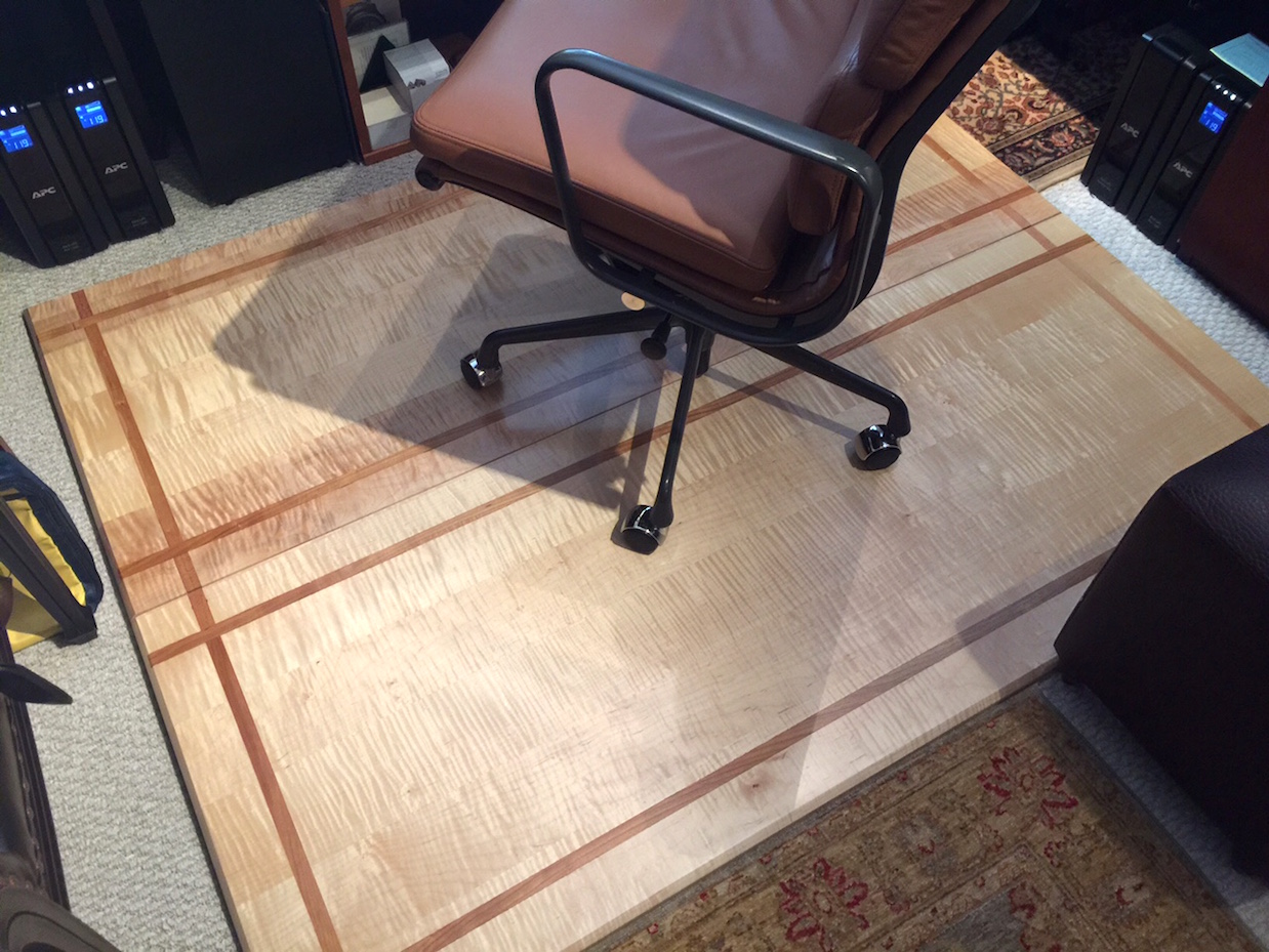 Tiger Maple Floor Mat